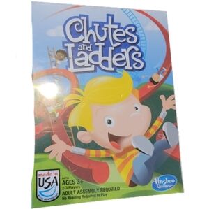 HASBRO CHUTES AND LADDERS game fun
